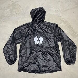 Uncharted Supply Co. Survival Windbreaker Coat SZ M Black Emergency EDC